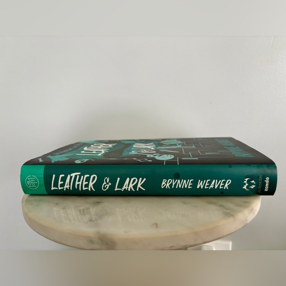 NWT Leather & Lark By Brynne Weaver Hardcover Book - Picture 3 of 7